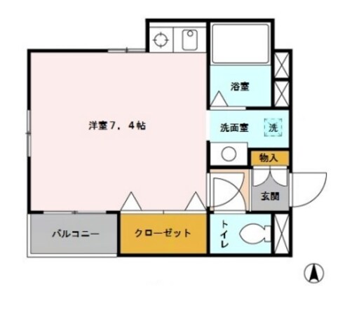 ハイ・ソアラの物件間取画像